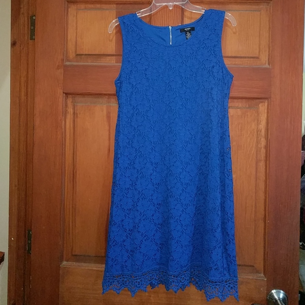 Blue Lace Dress